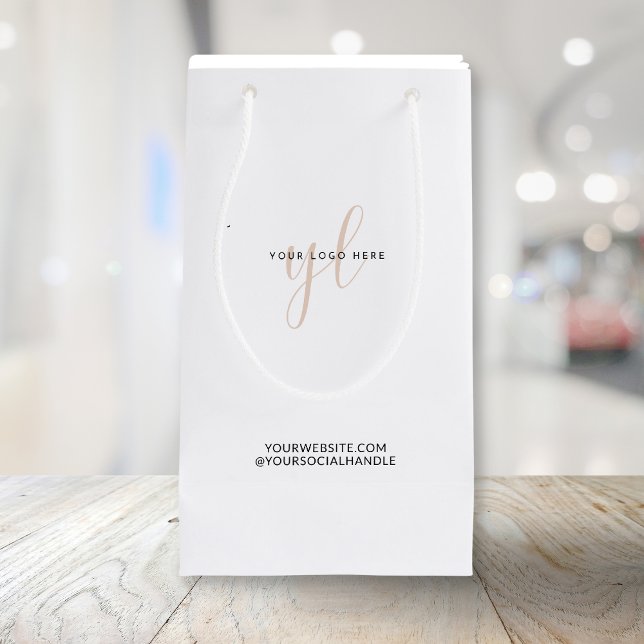 Small Business Packaging Custom Logo Branded Gift Bag (Creator Uploaded)
