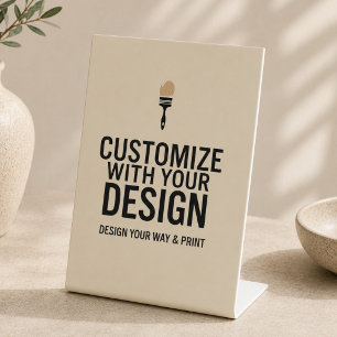 Small Business Personalised Blank Display Sign