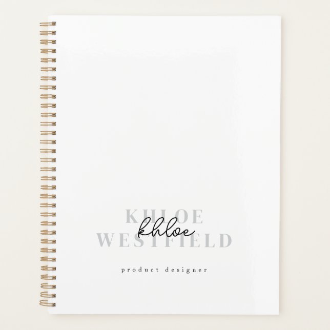 Small Business Planner Appointment Calendar Book (Front)