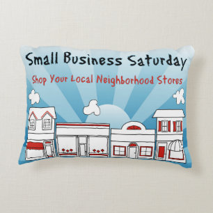 Small Business Saturday  Decorative Cushion