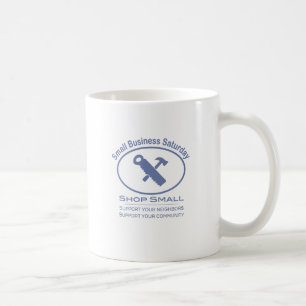 Small Business Saturday - Hardware blue Coffee Mug