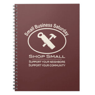 Small Business Saturday Hardware (white) Notebook