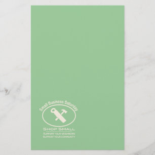 Small Business Saturday Hardware (white) Stationery