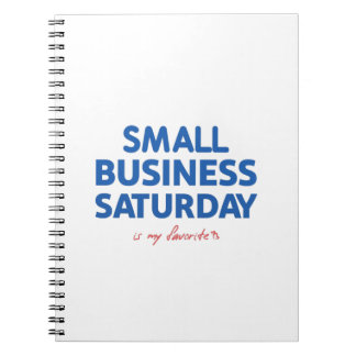 Small Business Saturday is my favourite Notebook