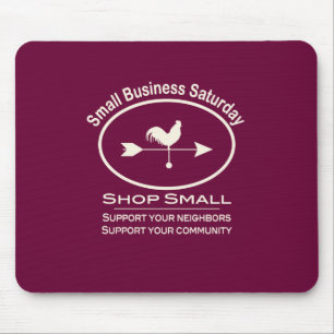 Small Business Saturday Ivory Weathervane Mouse Pad