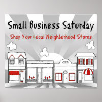 Small Business Saturday Postcard