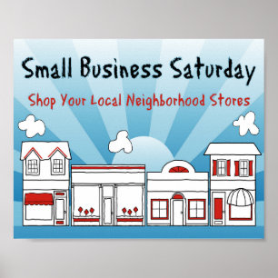 Small Business Saturday  Poster