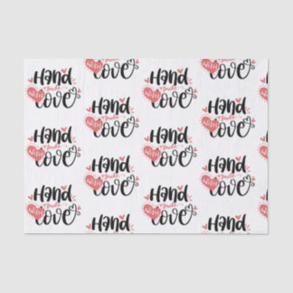 Small Business Shipping Handmade With Love Tissue Paper