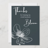 Small Business Thank You Card (Front)