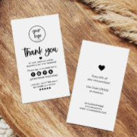 Small Business Thank You Card
