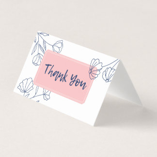 Small Business Thank You Card - Small Notecard