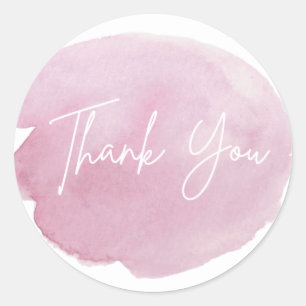 Small Business Thank You Card Sticker