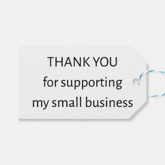 Small Business Thank You Gift Tag | Packaging Tag