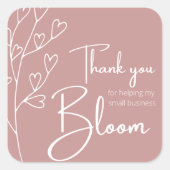 Small Business Thank You Stickers (Front)