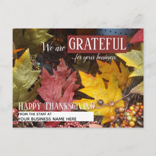 Small Business Thanksgiving Cards