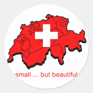Small But Beautiful Classic Round Sticker