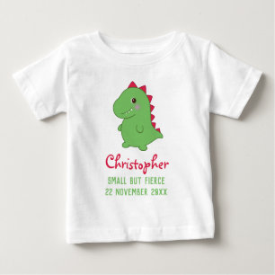 Small But Fierce   Funny Cute Dino Chibi T-Rex Baby T-Shirt
