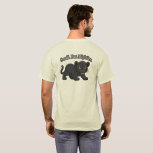 Small But Mightier Fierce Black Panther Cub Kids T-Shirt