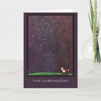 Small but NOT Insignificant Card