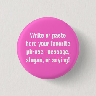 Small Button (1¼  Inch)
