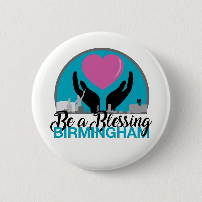Small Button Be a Blessing (Front)
