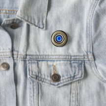 Small Button/ Greek Evil Eye