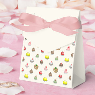 Small Cakes Pattern Favour Box