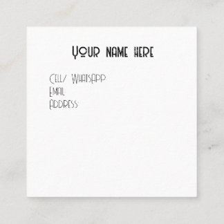 Small cards for your brand