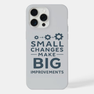 Small Changes Make Big Improvements Kaizen culture iPhone 15 Pro Max Case