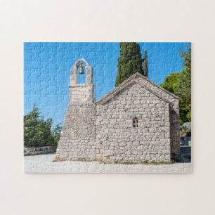 Small church on Marjan hill near Split - Croatia Jigsaw Puzzle