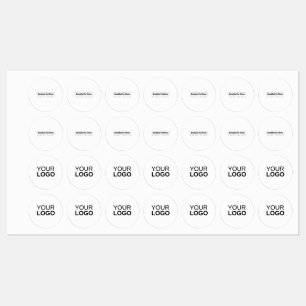 Small Circle Clothing Label