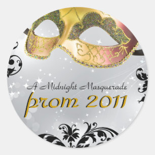 Small - Classy Masquerade Sticker