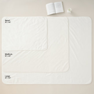 Small cover pattern watercolor bubbles sherpa blanket