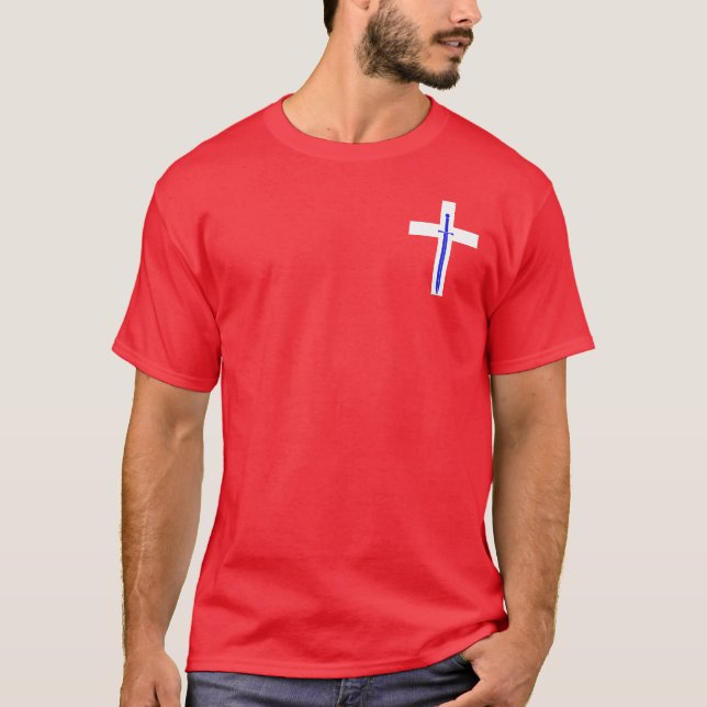 Small Cross & Sword T-Shirt (Front)