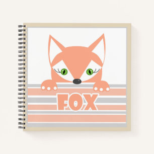 Small, curious Fox Notebook