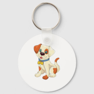 Small dog key ring