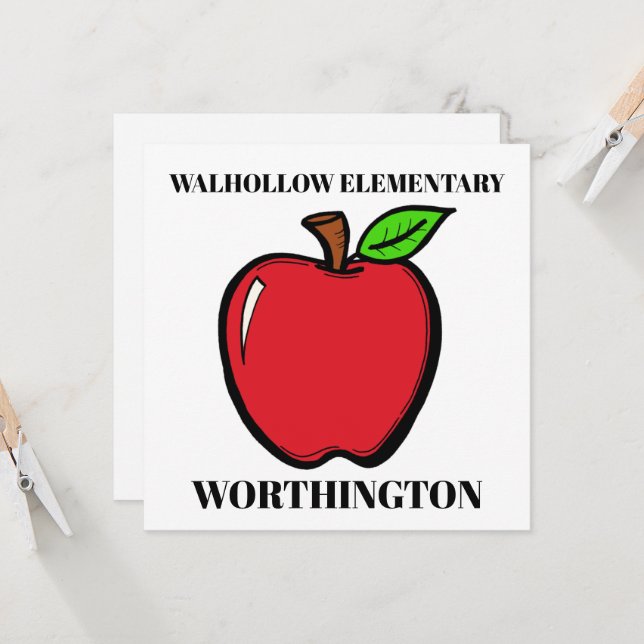 Small Door Sign, Stationery, Invitation (Front/Back In Situ)