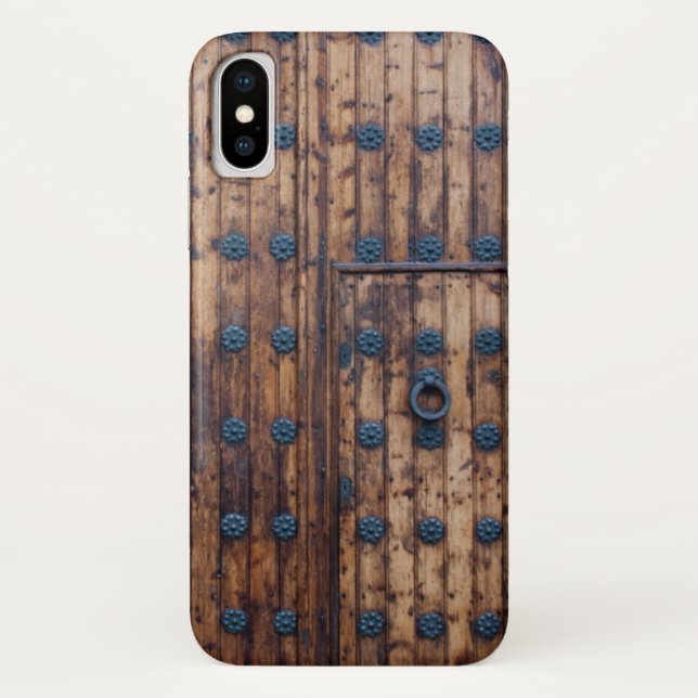 Small Door Within Wooden Mediaeval Large Doors Case-Mate iPhone Case (Back)