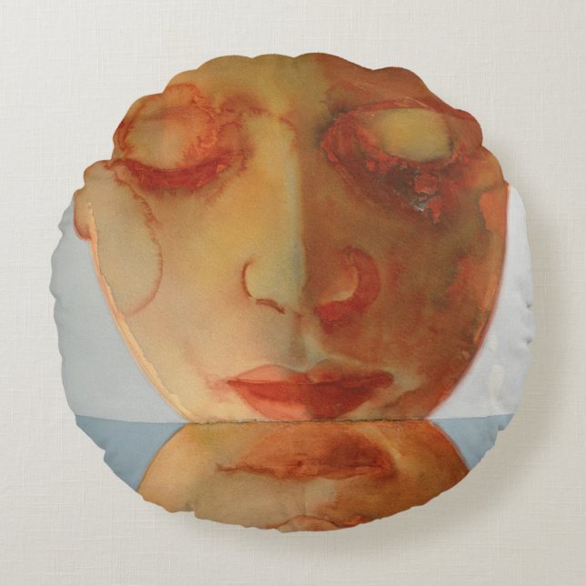 Small Echo 2004 Round Cushion (Front)