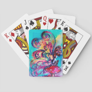 SMALL ELF OF MUSHROOMS Fantasy Playing Cards