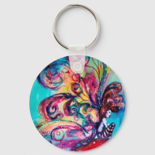 Small Elf of Mushrooms Key Ring