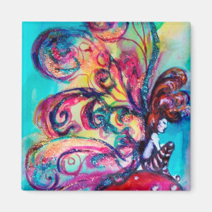 Small Elf of Mushrooms Magnet