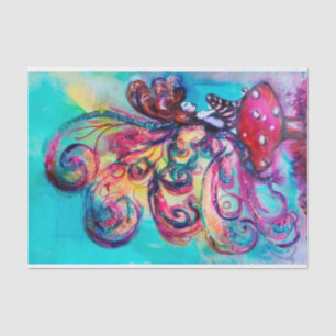 SMALL ELF OF MUSHROOMS TISSUE PAPER