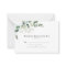 Small Eucalyptus Greenery Wedding RSVP Card