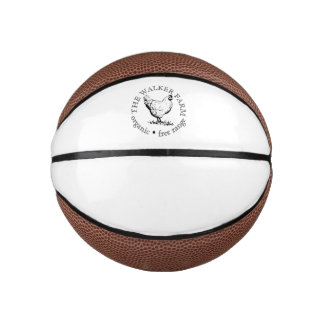 Small Farm Business Promotional Logo Mini Basketball