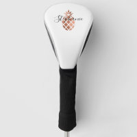 Small Faux Rose Gold Foil Pineapple Personalised