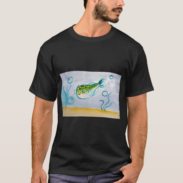 Small Figure 8 Puffer T-Shirt (Front)