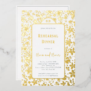 Small Flowers Rehearsal Dinner