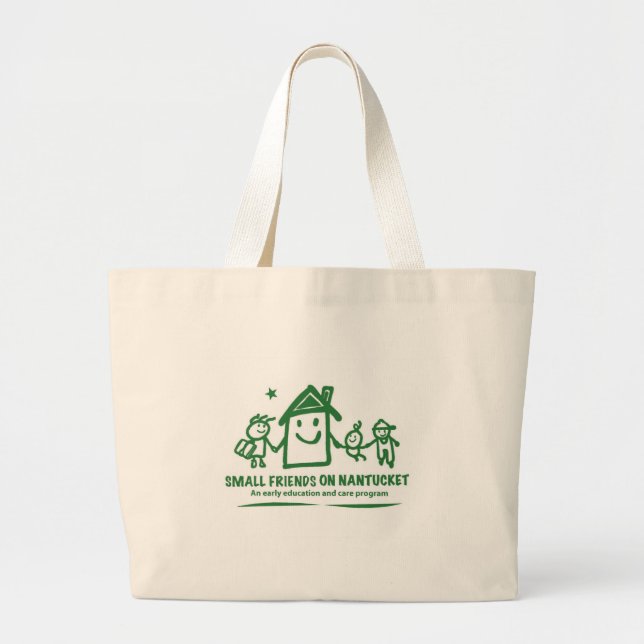 Small Friends Tote Bag (Front)