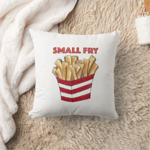 SMALL FRY Fast Food French Fries Foodie Cushion